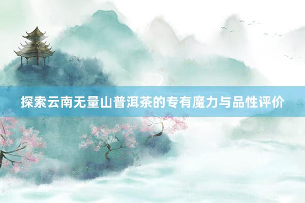探索云南无量山普洱茶的专有魔力与品性评价